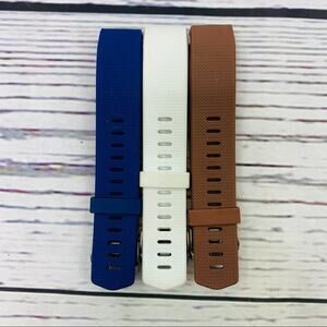 Fitbit silicone watchbands 3 total